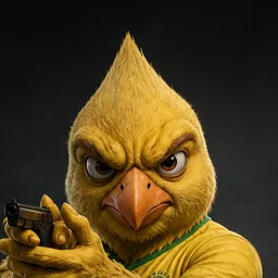 Canarinho Pistola - personagem do CORO SOLTO: Treta Suprema