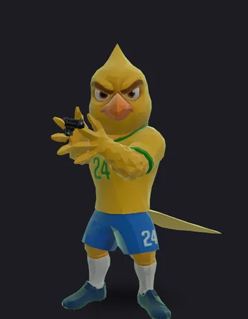 Canarinho Pistola - CORO SOLTO: Treta Suprema character