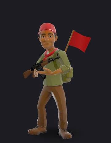 Líder do MST - CORO SOLTO: Treta Suprema character