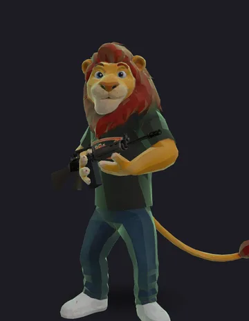 Leão do Proerd - CORO SOLTO: Treta Suprema character