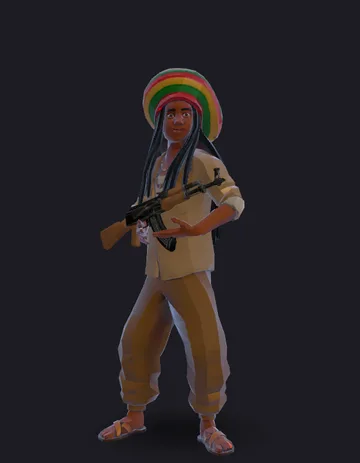 Rasta - CORO SOLTO: Treta Suprema character