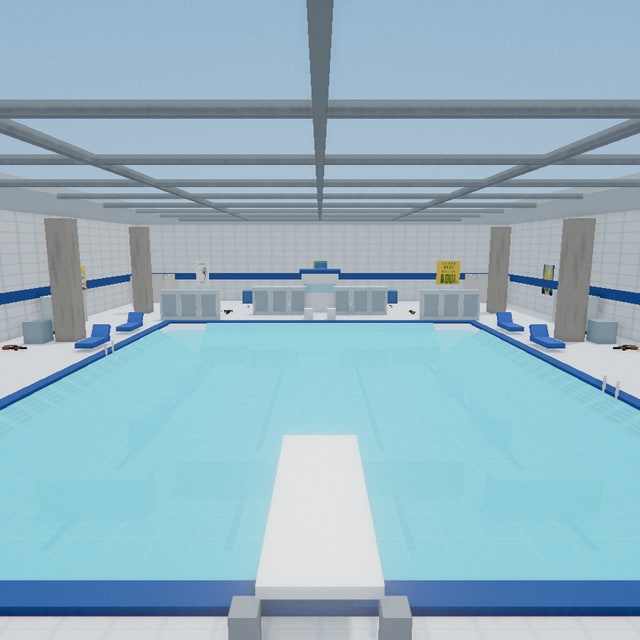 Aerial view of the Piscina da Treta arena