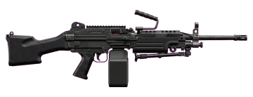 In-game 3D model of the METRALHA "TRETA PESADA"